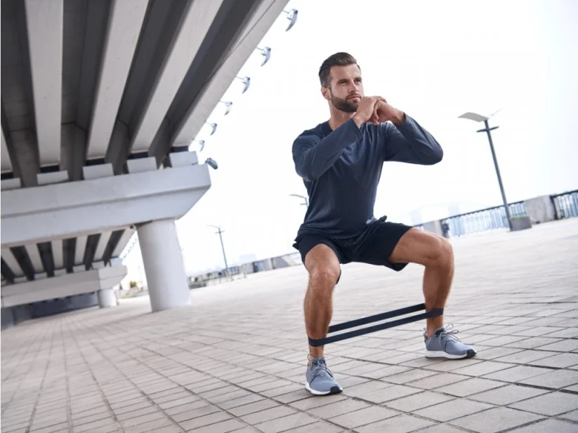 Kine-MAX Professional Mini Loop Resistance Band - Posilovací Guma - 3 MEDIUM ( střední )