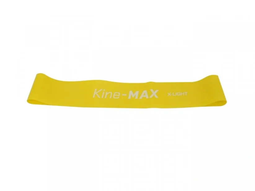 Kine-MAX Professional Mini Loop Resistance Band - Posilovací Guma - 1 X-LIGHT ( extra lehká )